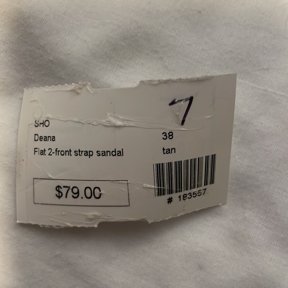 Rebels Deana Flat 2 front strap sandal size 38 - Picture 11 of 13